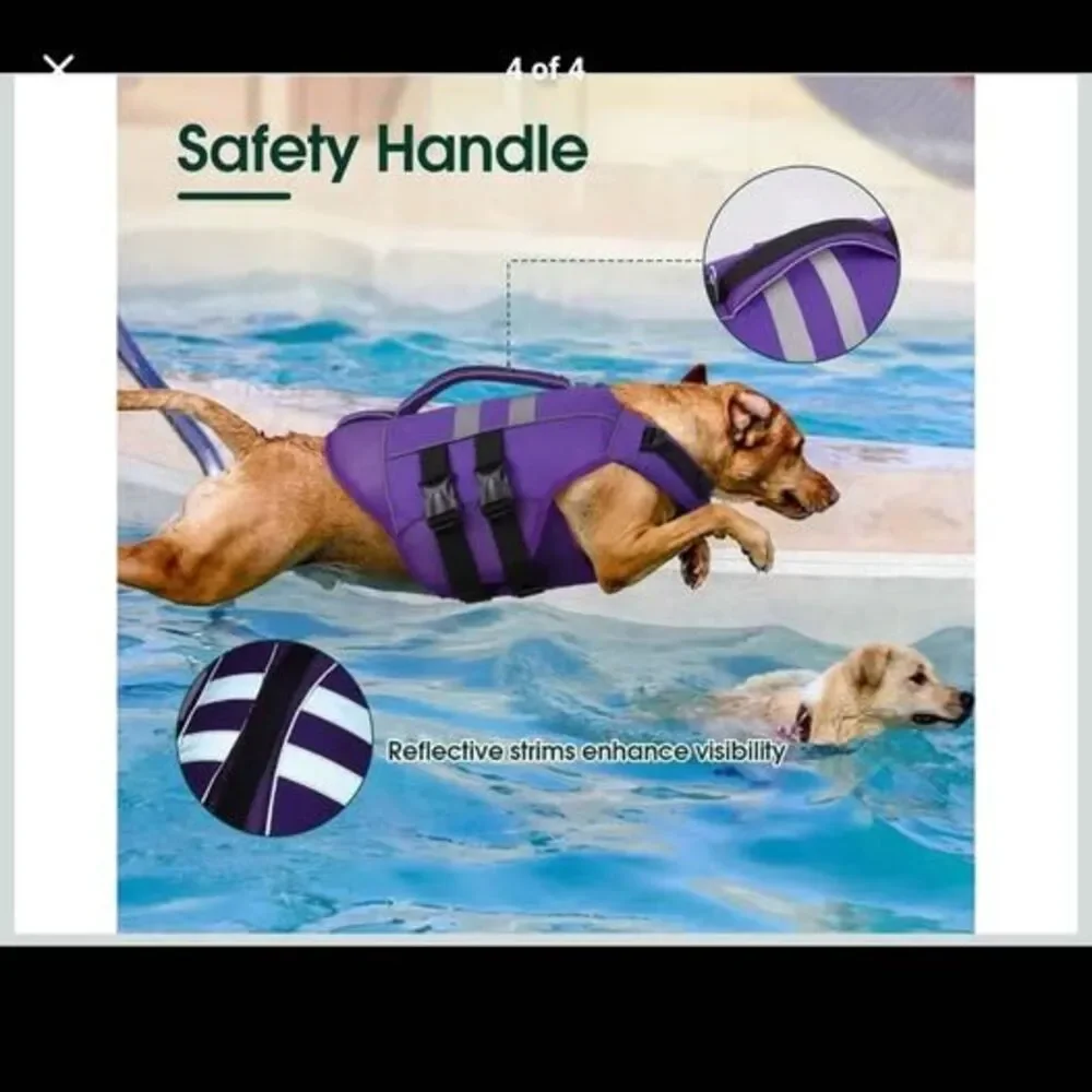 Kuoser Dog Life Jacket -Size M - new